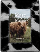 Mars & More Fotolijst Koeienleer Zwart - 10x15cm