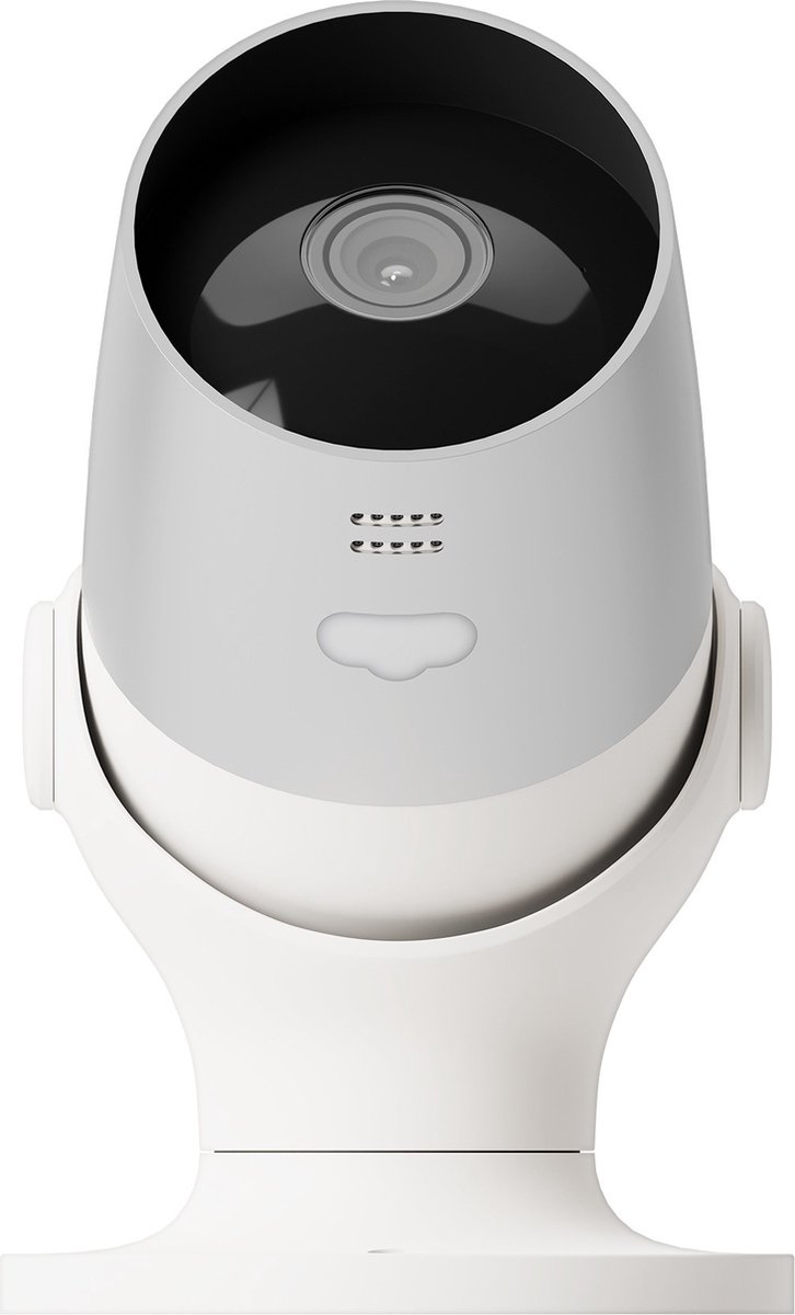 Calex Slimme Bewakingscamera voor Buiten - Wifi Beveiligingscamera met 2-Weg Audio - Outdoor IP Camera - 1080p (Full HD) - Wit