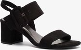 Nova dames sandalen met hak - Zwart - Maat 38