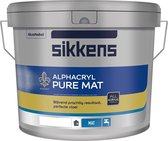 Sikkens Alphacryl Pure Mat SF 10 liter - Wit