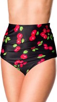 Belsira Bikinibroekje -3XL- High Waist Zwart/Roze