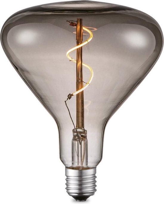 Datum peper onvoorwaardelijk Home Sweet Home - Edison Vintage E27 LED filament lichtbron Flex - Rook -  14/14/16cm -... | bol.com