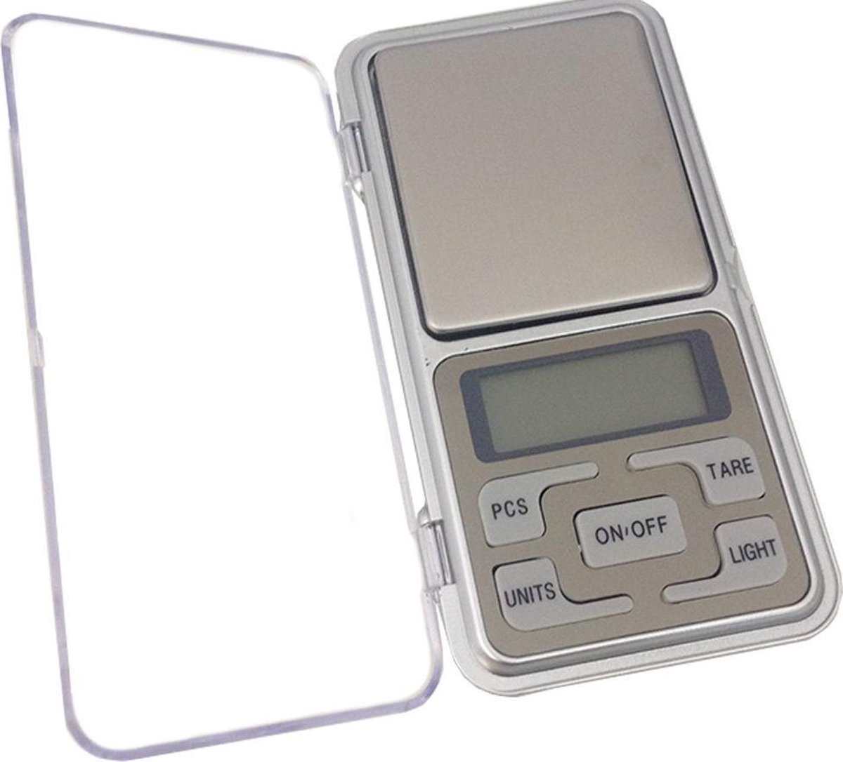 Mini Precisie Weegschaal - Van 0,01 tot 200 gram - Zilver