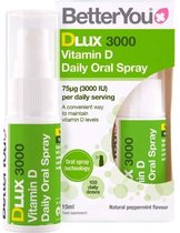 Better You DLux 3000 Vitamine D3 Mondspray - 15 ml