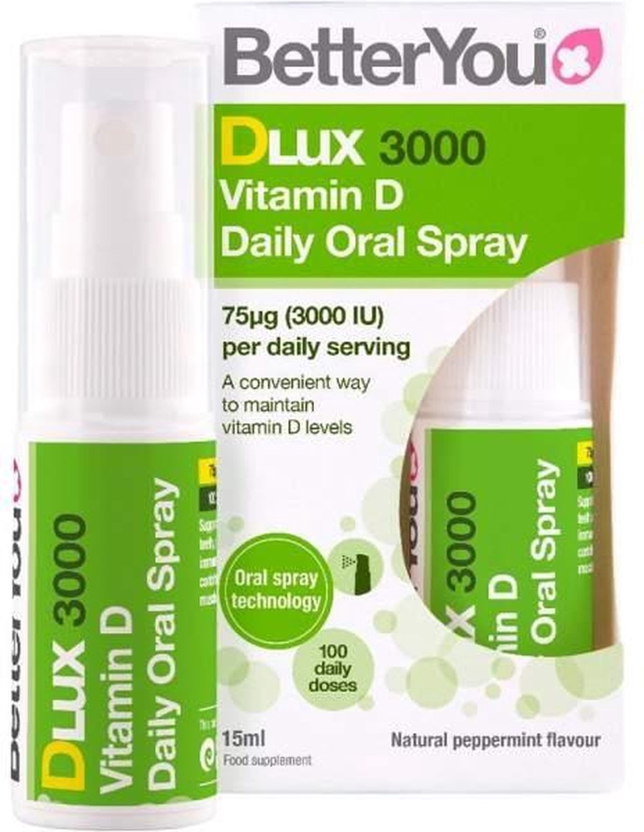 DLux 3000 Vitamine D3 Mondspray - 15 bol.com