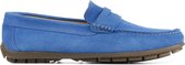 Giuseppe Maurizio Mannen Suède Loafers / Herenschoenen / Instapper - G3017 - Blauw - Maat 40