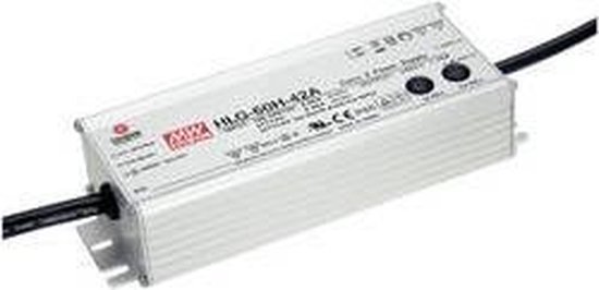 Foto: Mean well hlg 60h 24a led driver led transformator constante spanning constante stroomsterkte 60 w 2 5 a 24 v dc pfc 