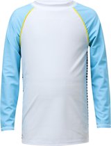 Snapper Rock - UV-zwemshirt - Strepen - Wit/Blauw - maat 104-110cm