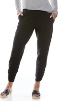 Coolibar - Casual UV-broek voor dames - Café Ruche - Zwart - maat L