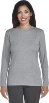 Coolibar UV zwemshirt Longsleeve Dames - Grijs - Maat 42