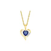 Favs Dames Ketting 9 karaat geelgoud 1 Zirconia One Size 87607917