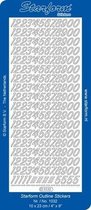 Starform Stickers Numbers 3 (10 PC) - Gold - 1032.001 - 10X23CM