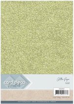 Card Deco Essentials Glitter Paper Gold