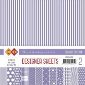 Card Deco - Designer Sheets -  Classic Edition- violet