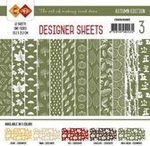 Card Deco - Designer Sheets - Autumn Colors-Mosgroen