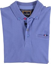 Fellows United Korte mouw Polo shirt - 11.3601 Bleu (Maat: L)