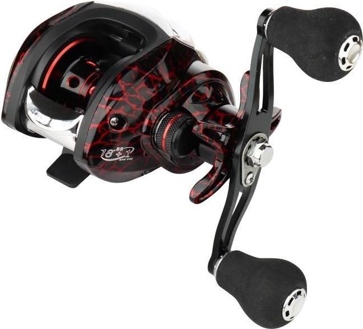 Baitcasting Molen 7,2:1 Hoge Snelheid met 8kg Sleepwiel le Magnetische
