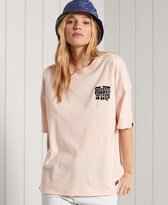 Superdry Dames tshirt Wijdvallend Military Narrative T-shirt