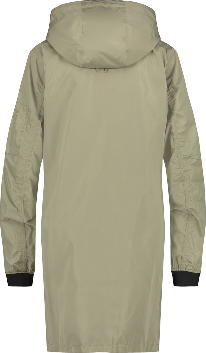 agu Long Bomber Regenjas Dames Waterdicht - Pistachio - Waterkolom 5.000 mm - Neopreen kraag en manchetten — cadeau in Sport & Outdoor - foto 4