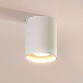 Arcchio - plafondlamp - 1licht - Aluminium - H: 9.5 cm - GU10 - wit