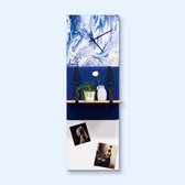 Dock Four Easy Line Muurdecoratie - Wanddecoratie Blue M 4