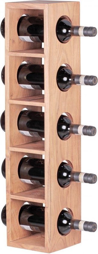 ASA 93903970 houten bord/serveerbord - hout - acacia - massief - 15 cm - hoogte 2 cm, bruin