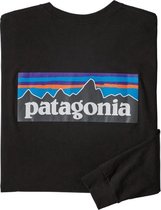 Patagonia Responsibili Longsleeve heren casual sweater zwart