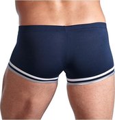 Heren Boxer met Ritssluiting - XL - Blauw - Sexy Lingerie & Kleding - Lingerie Mannen -  Heren Lingerie - Slips & Boxershorts