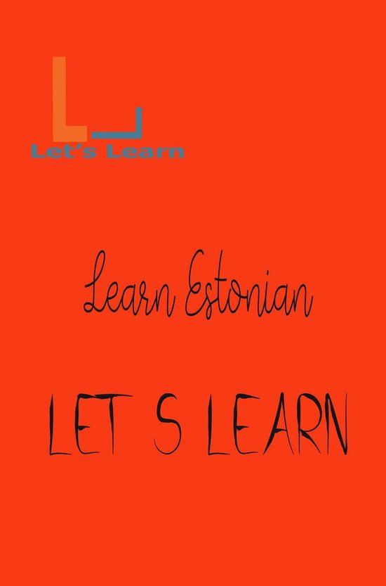 Let's Learn - Learn Estonian - cover