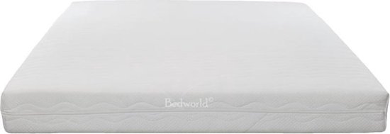 Bedworld Matras 140x200 cm Pocketvering - 2 personen - Gemiddeld Comfort - Matrashoes met rits