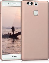 kwmobile telefoonhoesje voor Huawei P9 - Hoesje voor smartphone - Back cover in metallic roségoud