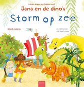 Leren lezen en tellen met Jana en de dino's 1 -   Storm op zee