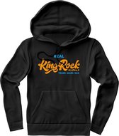 KingRock Studio  Hoodie | Geel | Heren / Dames | Original & Vintage Hoodie met Capuchon | Perfect Kleding Trui Verjaardag Cadeau |