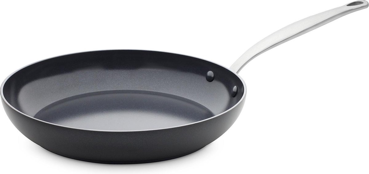 GreenPan Sauteuse Barcelona Pro avec couvercle 28cm noir Barcelona Pro –  GreenPan BE