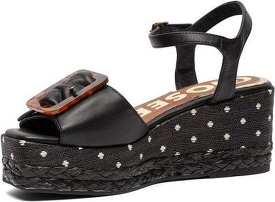 Toni Pons Croacia Black Leren Espadrilles Kopen? - Tonipons.nl