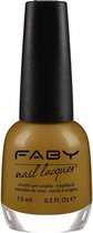 Faby Nagellak Pick A Card, Any Card Dames 15 Ml Vegan Bruin