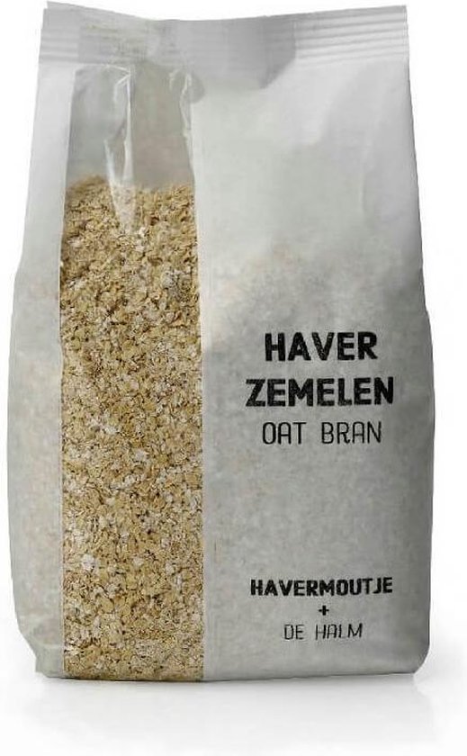 Bol Com Haverzemelen De Halm Havermoutje Zak 500 Gram Biologisch
