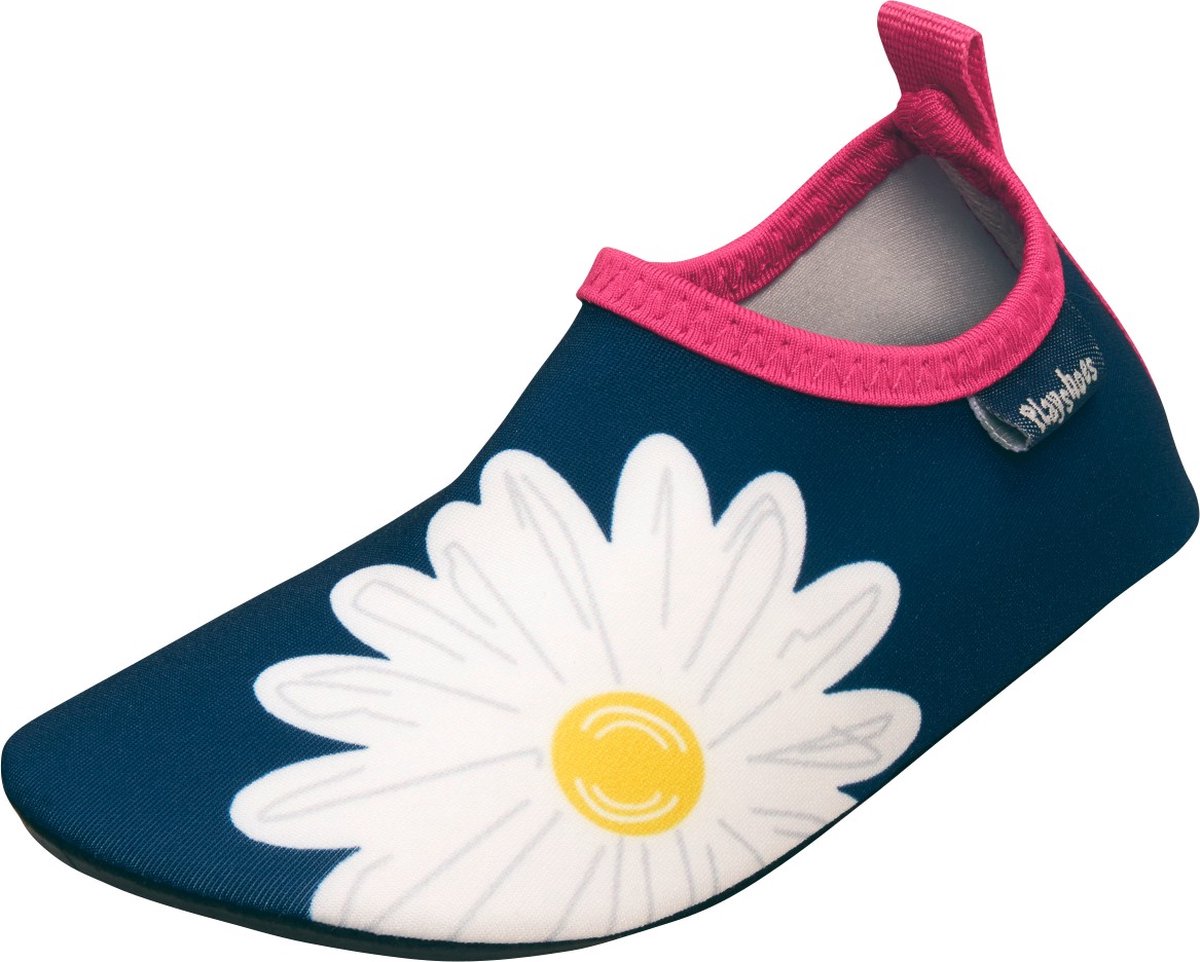 Playshoes - UV-waterschoenen voor meisjes - Margriet - Navyblauw/roze - maat 18-19EU