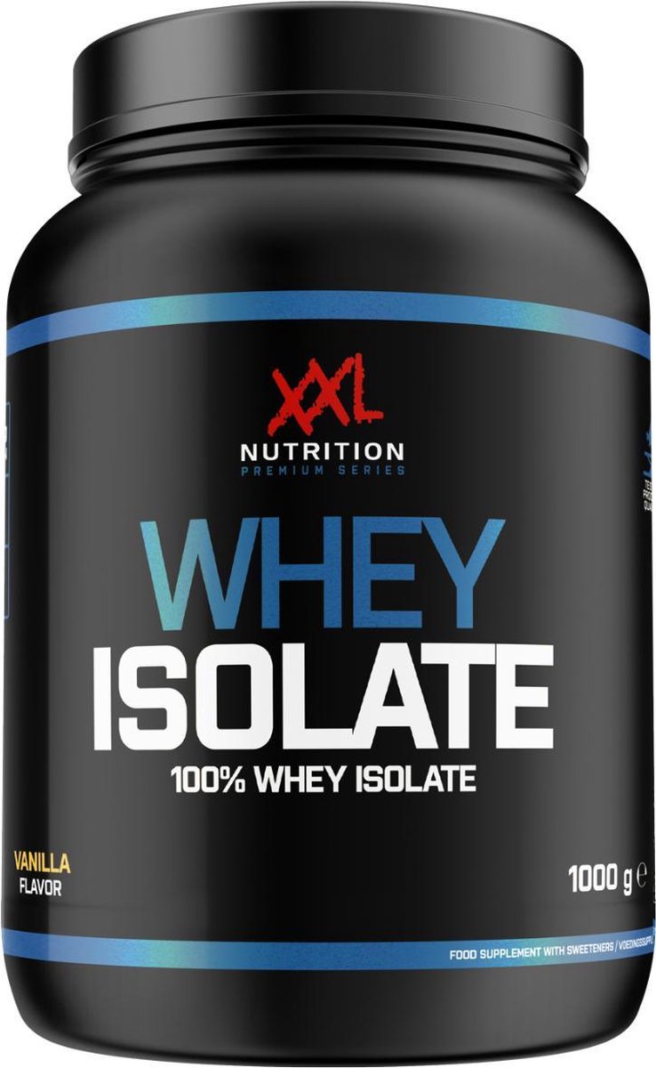 XXL Nutrition Whey Isolaat - Proteïne Poeder / Proteïne Shake - Aardbei 1000 gram