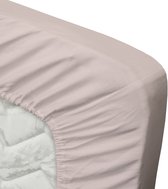 Ten Cate Hoeslaken - Hoeslaken Topper 140x200 - Hoeslaken 140 x 200 - Geschikt voor Topper 140x200 - Katoensatijn - Topdekmatras 140x200 - Hoekhoogte 10 cm - Roze