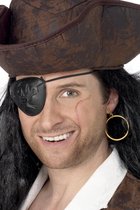 SMIFFYS - Oorbel en ooglapje voor een piraat - Accessoires > Overige