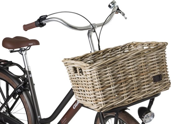 Fastrider Zeno Rotan Fietsmand - Naturel - 26L - Handgemaakt van FastRider — afbeelding 4