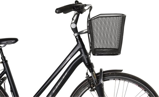 Fastrider Betuwe Fietsmand - Handgemaakte fietsmand - Geleverd met FastLock houder voor bevestiging aan stuurpen - Metaal - 15 liter - Zwart van FastRider — afbeelding 4