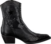 Billi Bi 3613 Enkellaarsjes - Enkelboots - Dames - Zwart - Maat 37