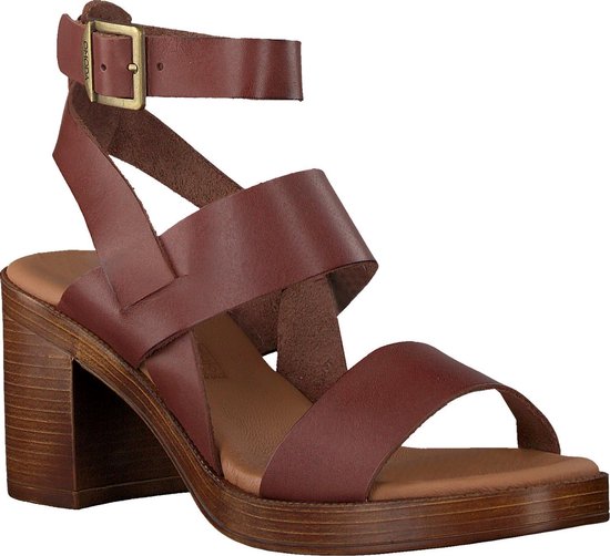 Omoda Dames Sandalen - Cognac - Maat 39 | bol.com