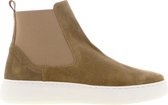 Tango | Luna 11-c taupe suede chelsea sneaker - bone white sole | Maat: 46