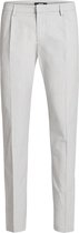 WE Fashion Heren slim fit chino met stretch