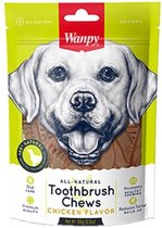 Wanpy toothbrush chews chicken flavor (100 GR)