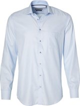Ledub Overhemd - Modern Fit - Blauw - 44