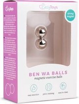 Easytoys ben Wa Ballen 12 mm - Zilverkleurig
